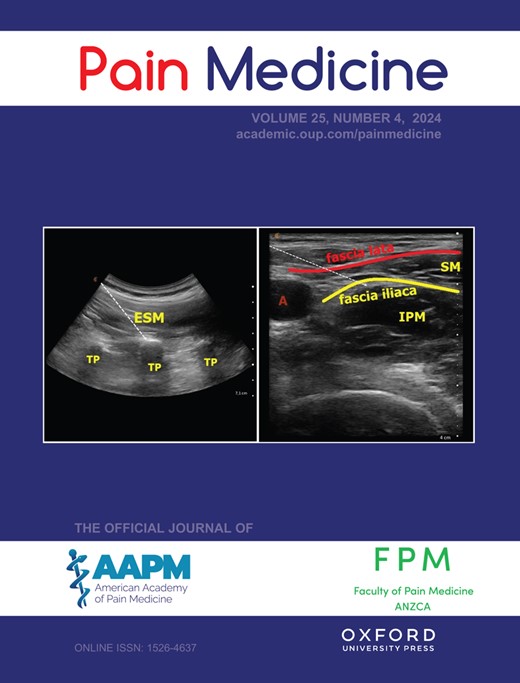 Pain Medicine - March 26, 2024