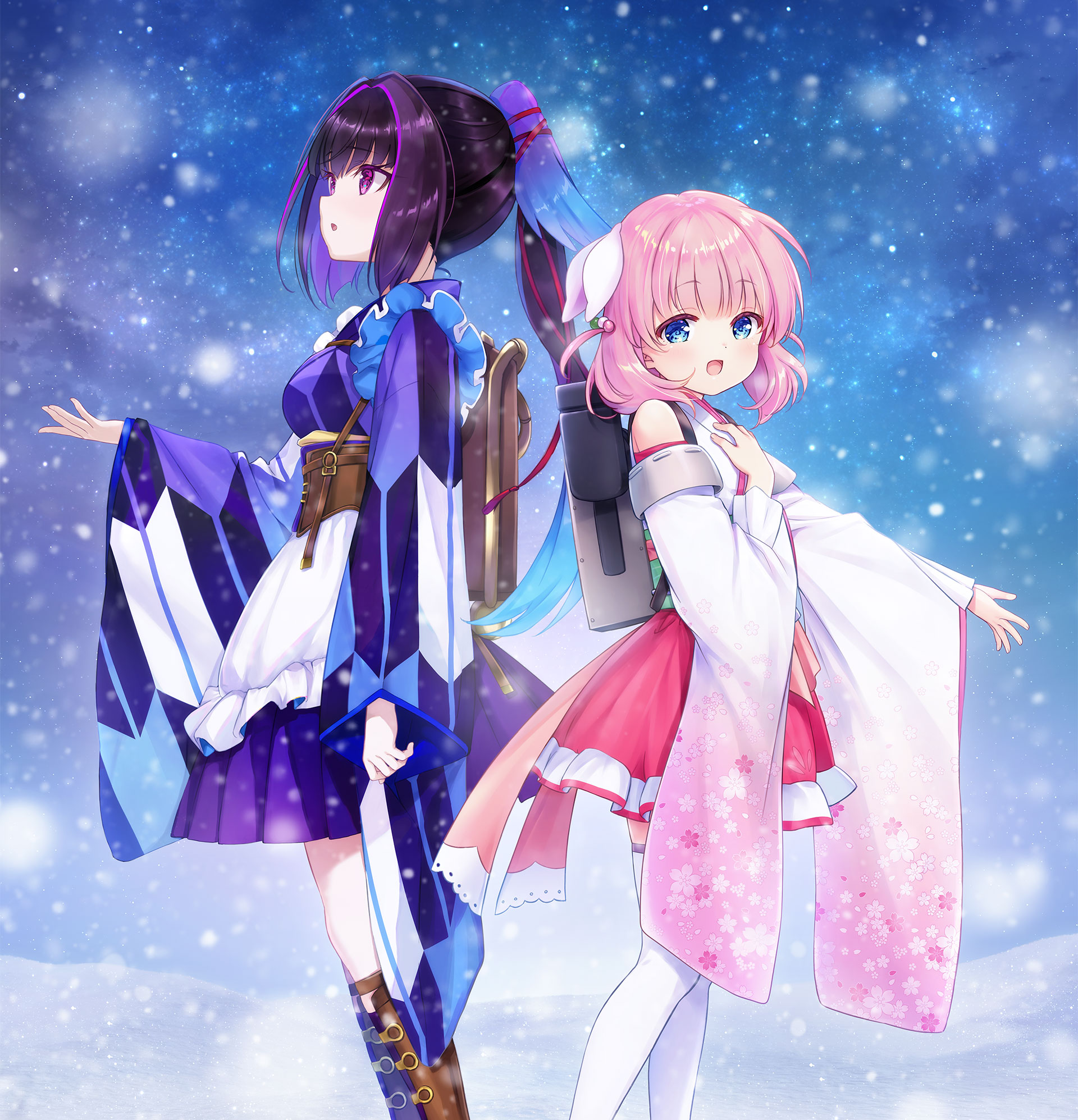 プリマドール：冬空花火／雪華文様【キネティックノベル】 | Key