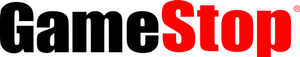 GameStop logo: "Game" in black and "Stop" in red.