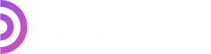 Three reverse C shapes in purple, nested within each other, followed by "Swaprum" in white