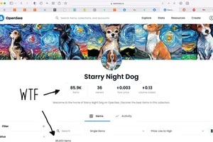 Tweet by Aja Trier: "86 thousand times people have stolen my art and listed them on opensea and they even had the gall to make a collection like a giant middle finger to my IP rights. Wtf?"