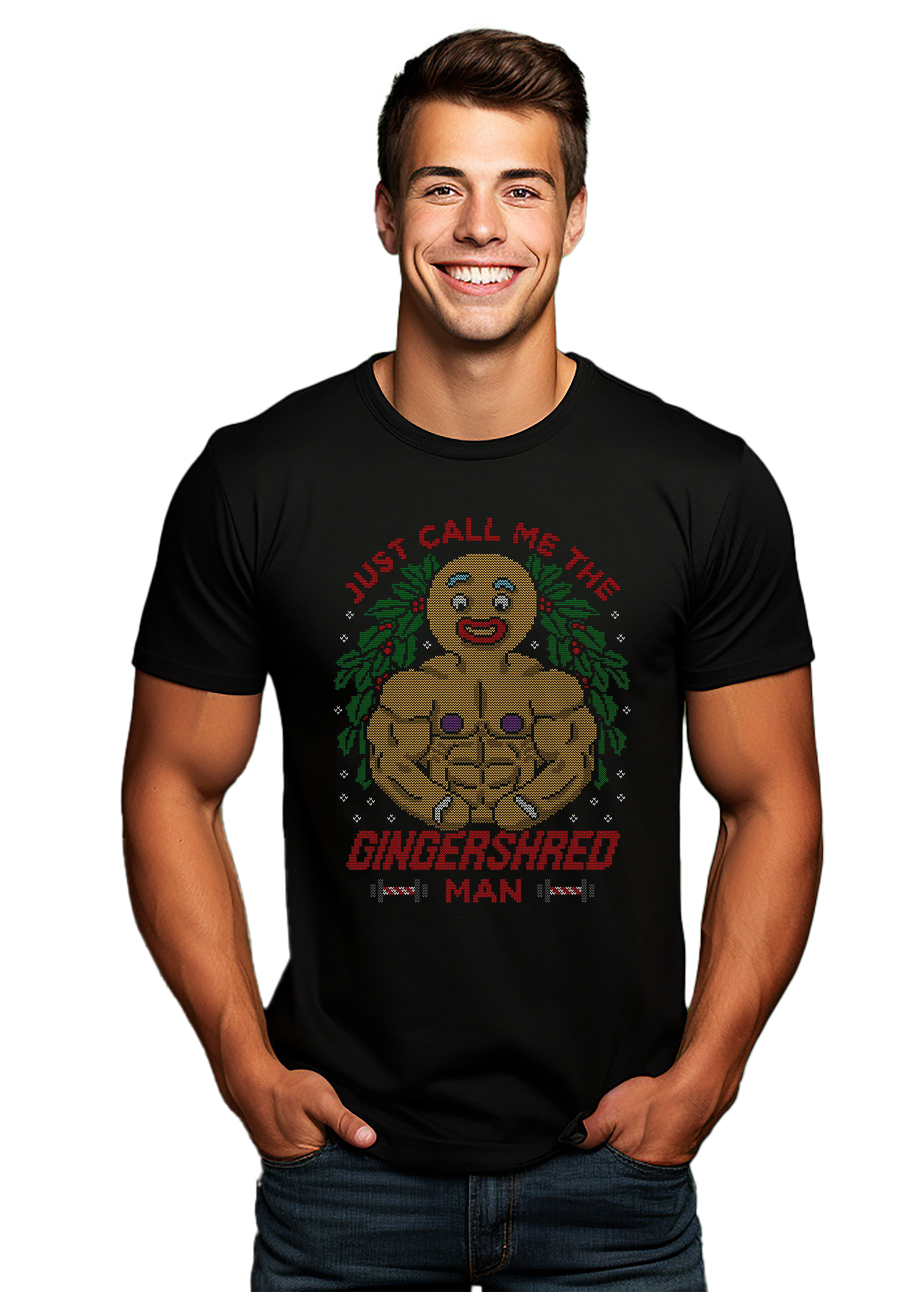 PrintBar Gingershred-Man T-Shirt - Sweet and Spicy! Lustiges T-Shirt, Unisex bedruckt - Bild 21 von 49