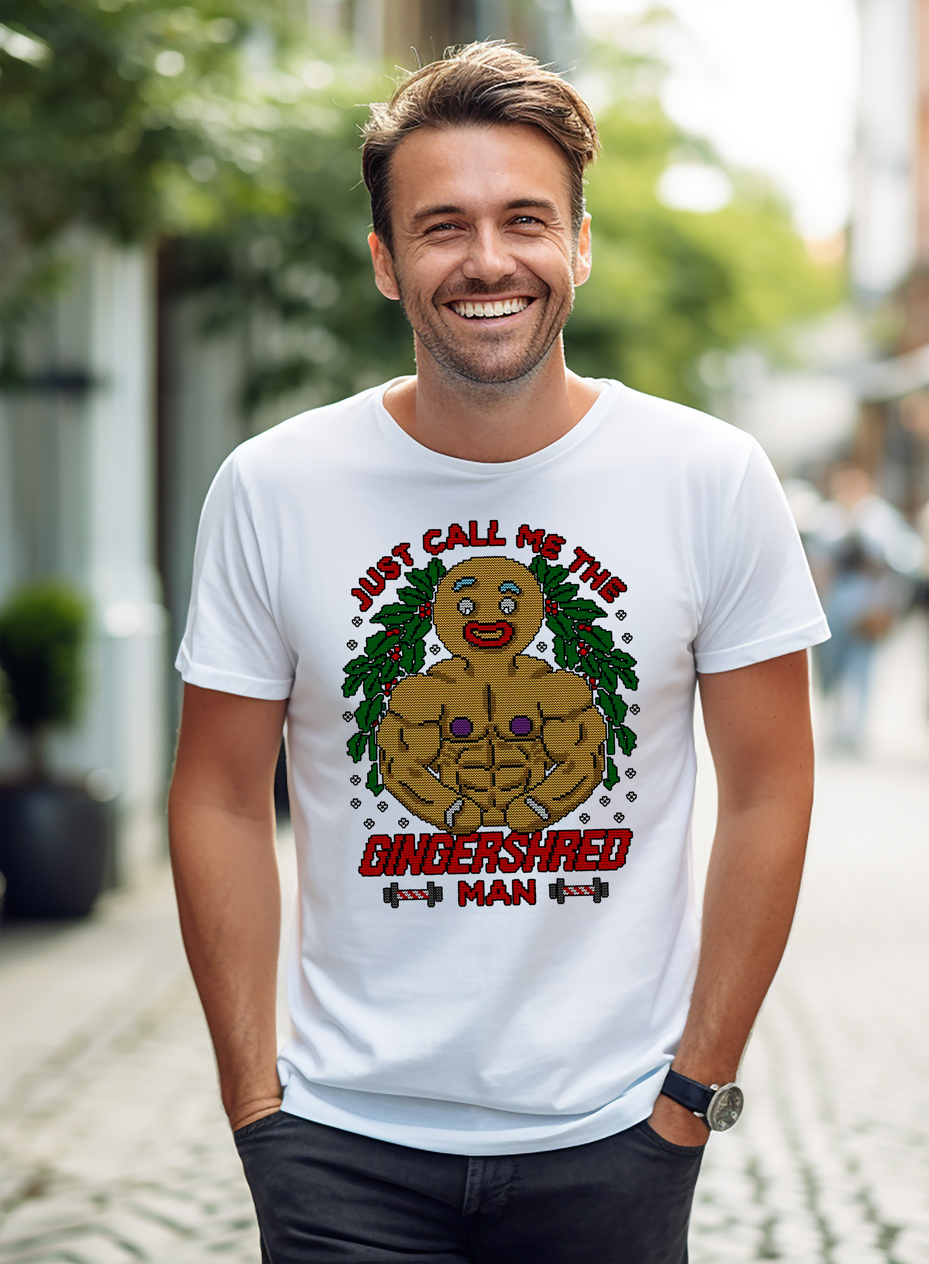 PrintBar Gingershred-Man T-Shirt - Sweet and Spicy! Lustiges T-Shirt, Unisex bedruckt - Bild 48 von 49