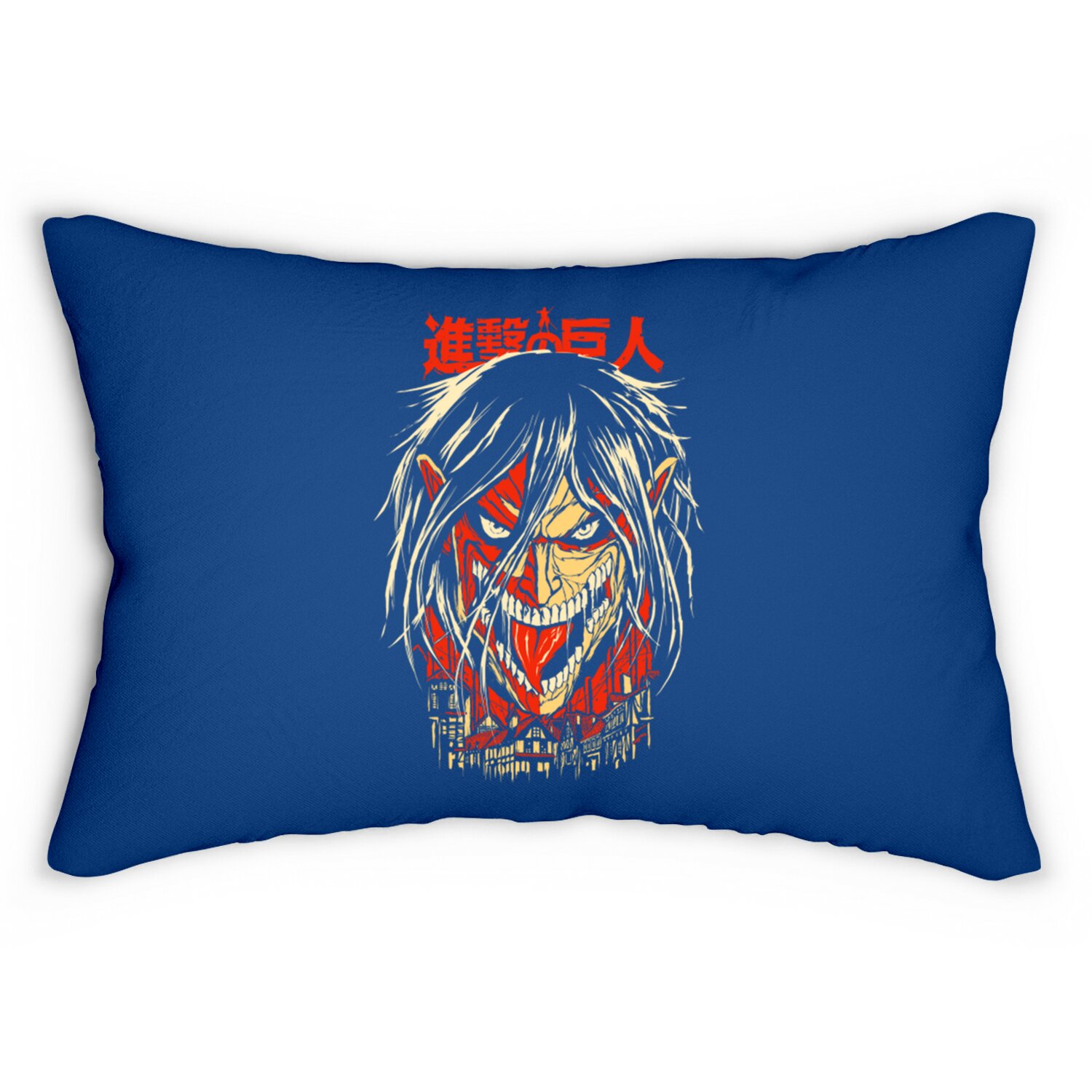 Attack Titan Attack On Titan Lumbar Pillows