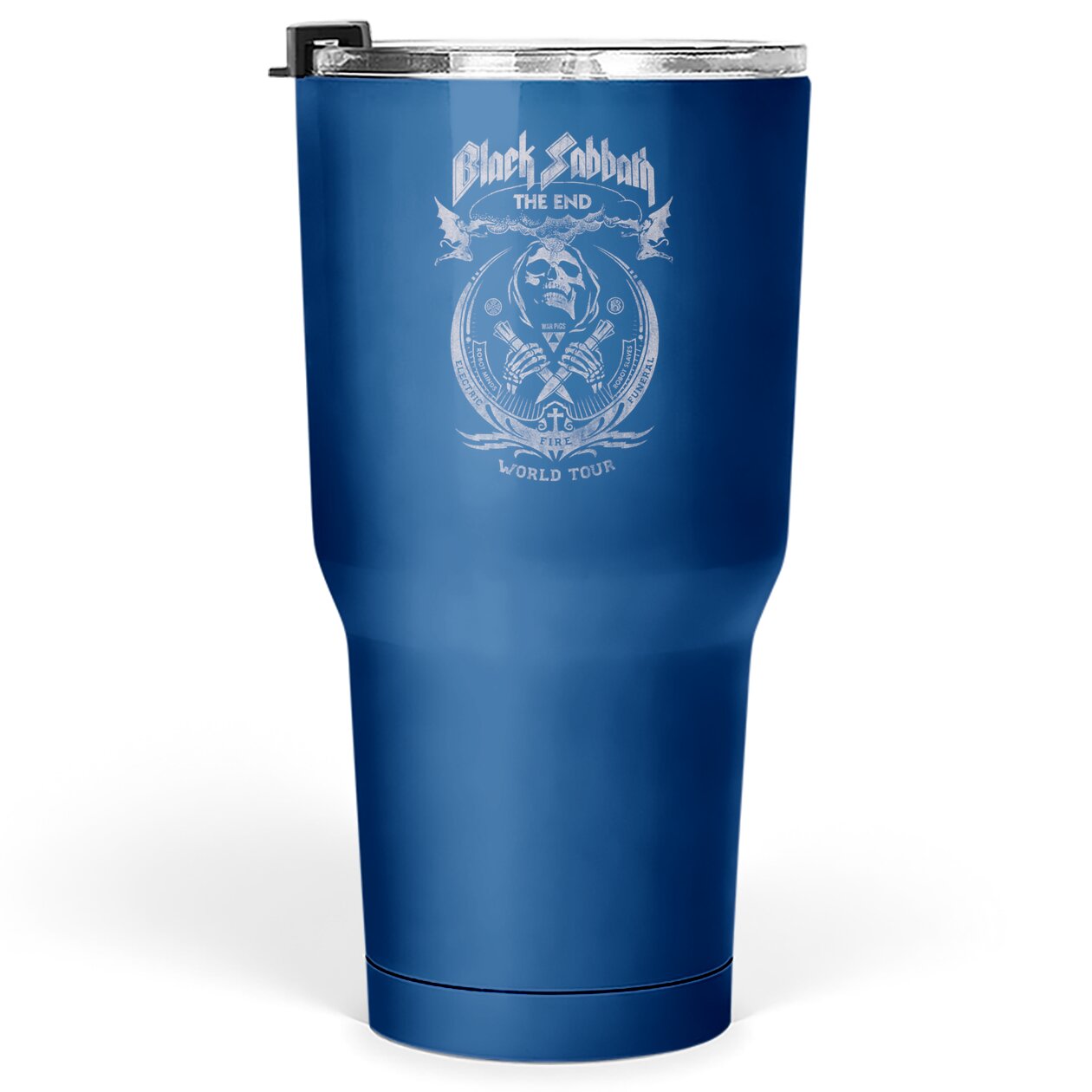Black Sabbath The End Mushroom Tumblers 30 Oz