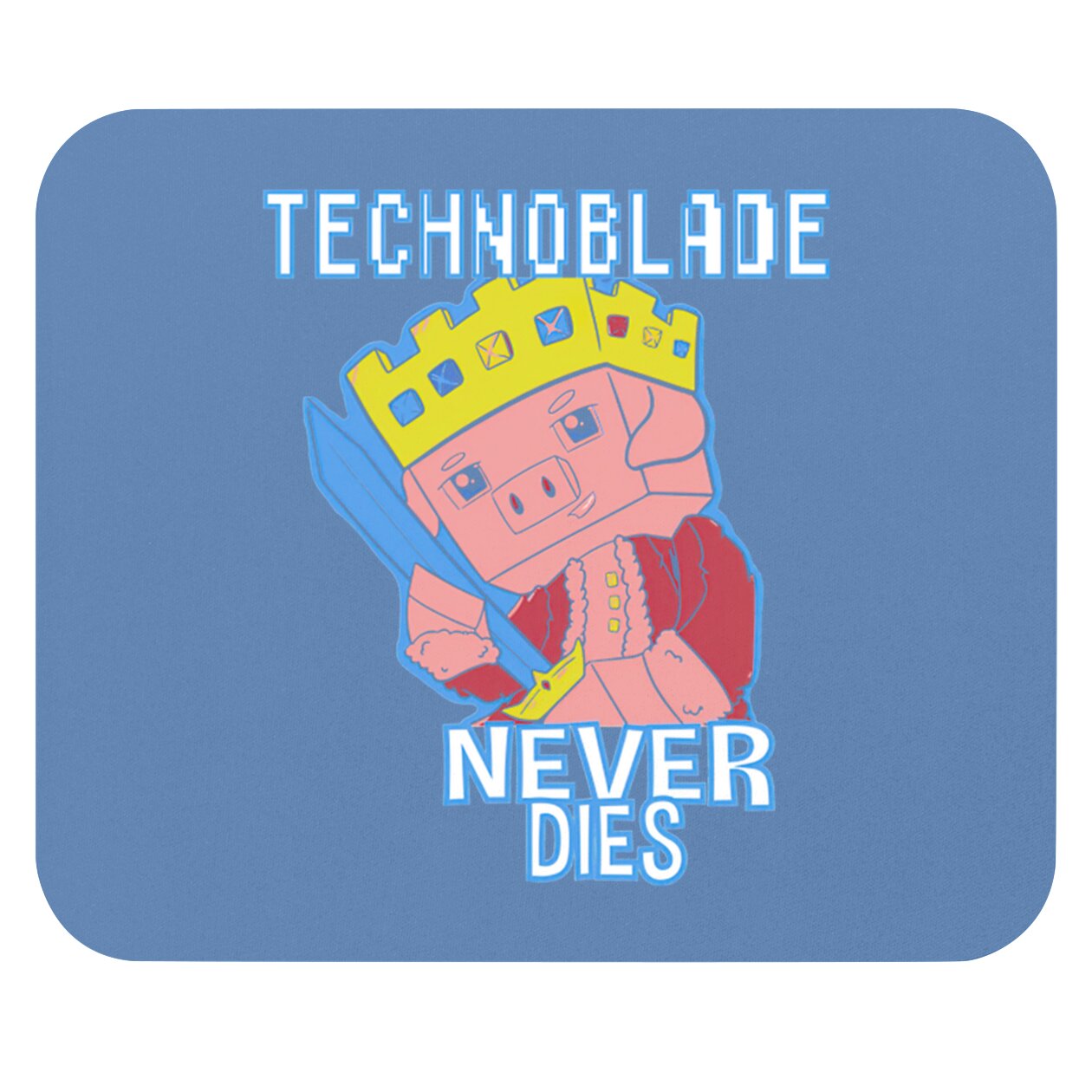 Technoblade Never Dies - Technoblade - Mouse Pads