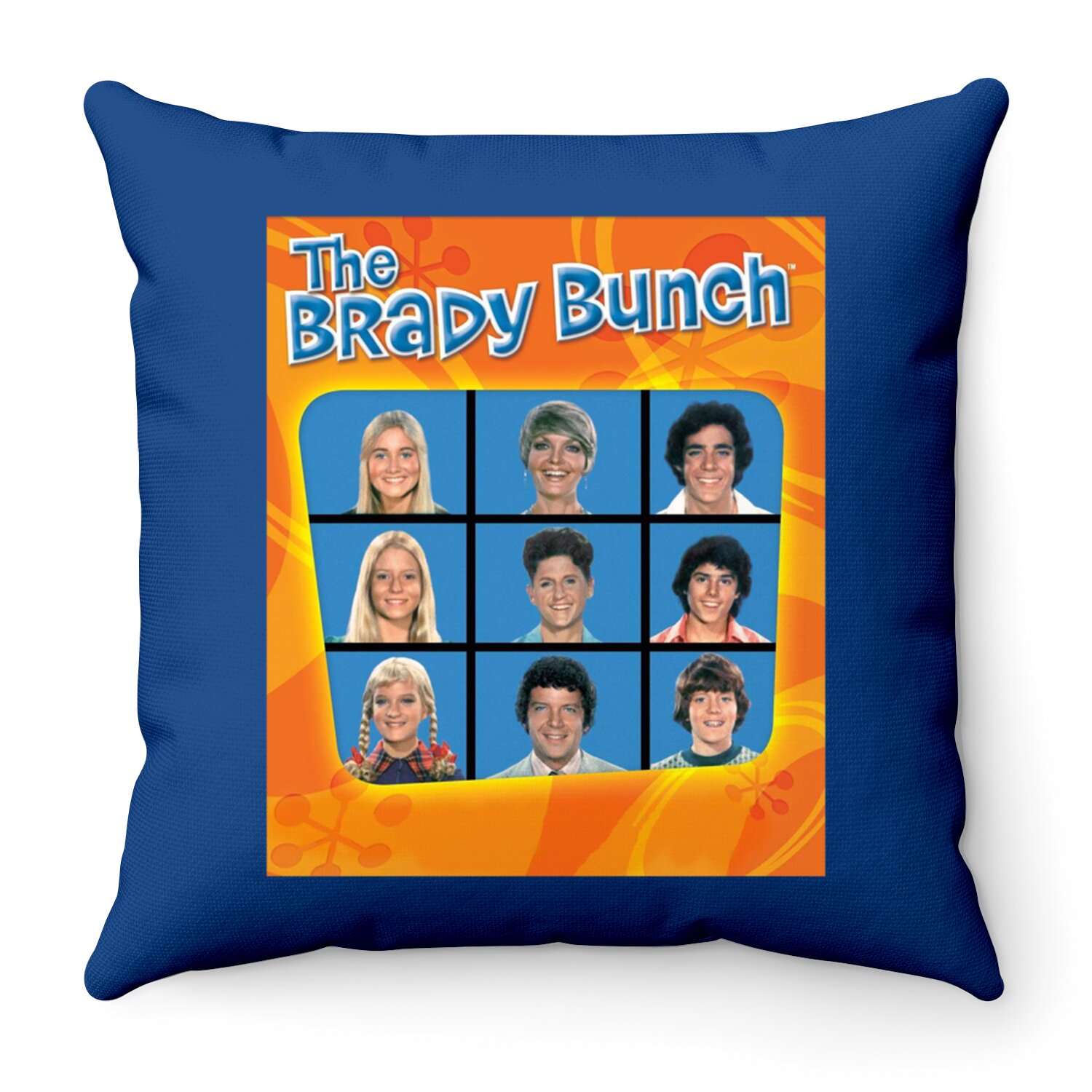 The Brady Bunch Classic Throw Pillows
