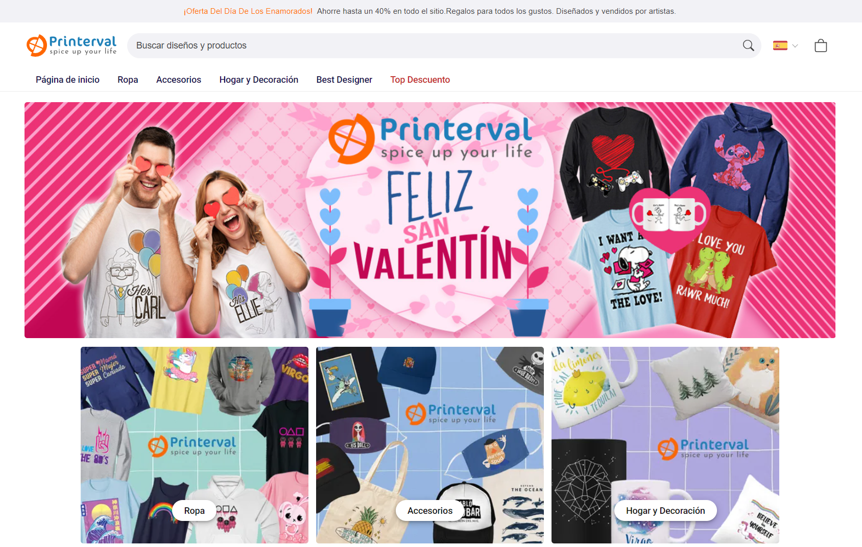 ​  ​ ​​ ​ Productos En Printerval  ​