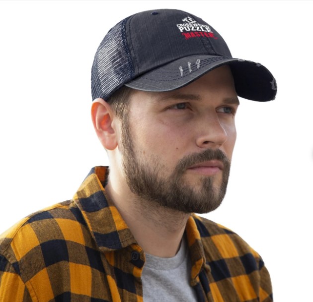 Crossword Puzzle Master Trucker Hat
