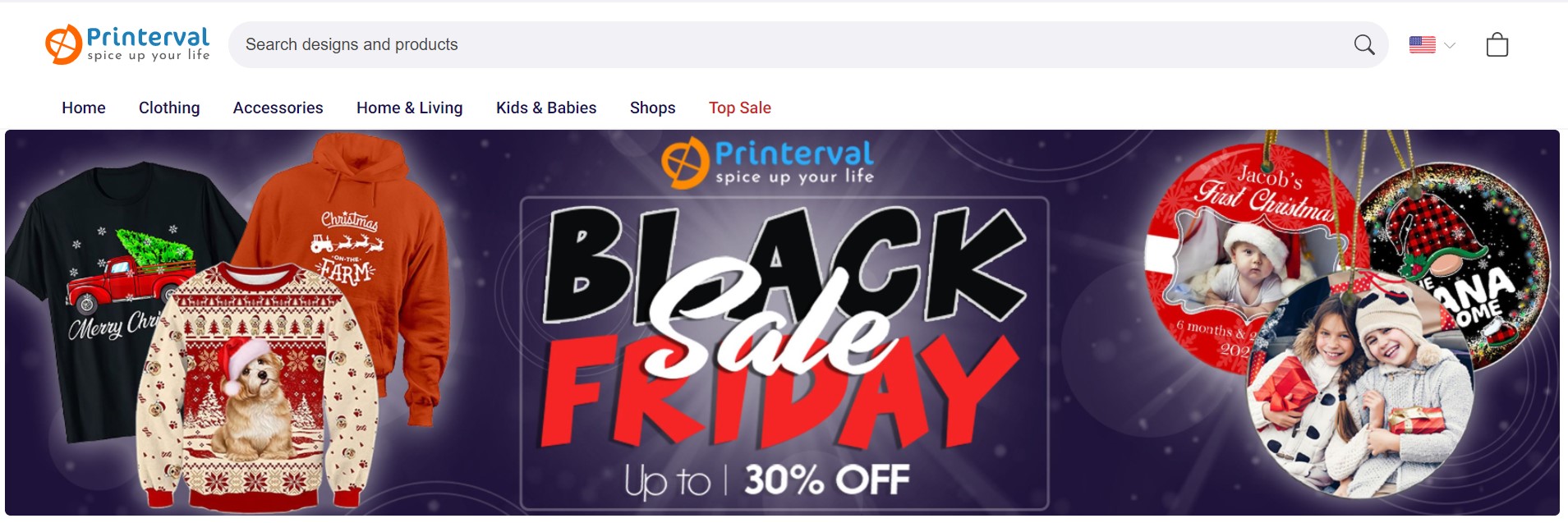 Printerval homepage