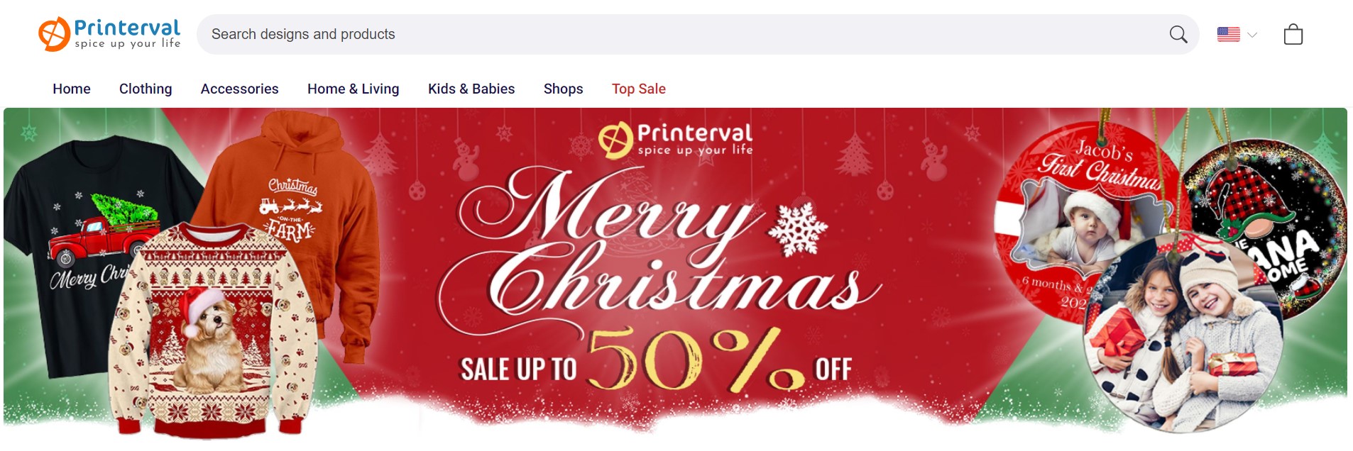 Printerval homepage