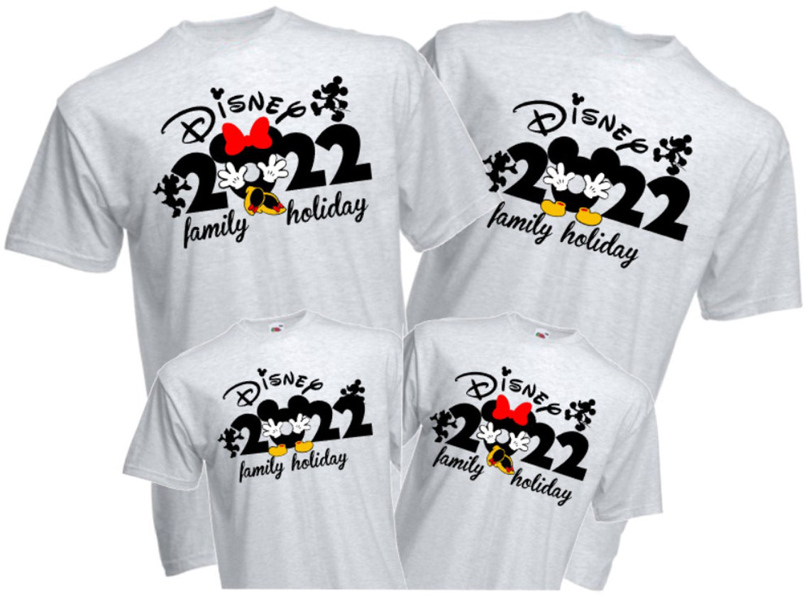 Disney 2022 Family Christmas Matching T Shirt