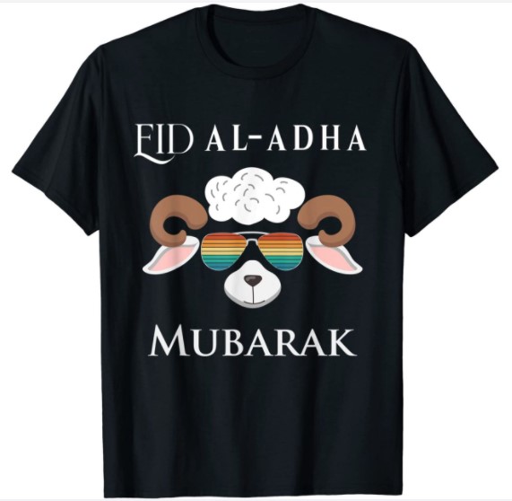 Happy Eid Al Adha Lamb Eid Al Adha Mubarak T-Shirt
