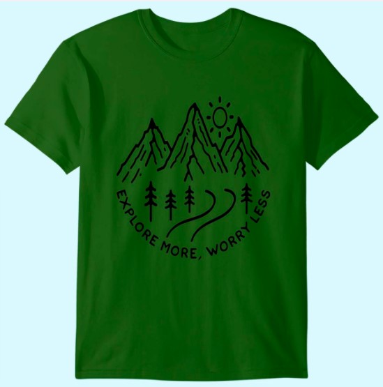 Hiking Camping Mountain Travel Adventure T-Shirt