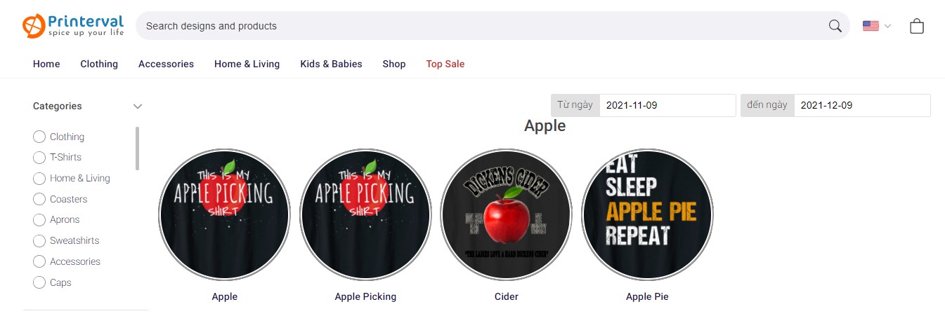 Apple collections at Printerval