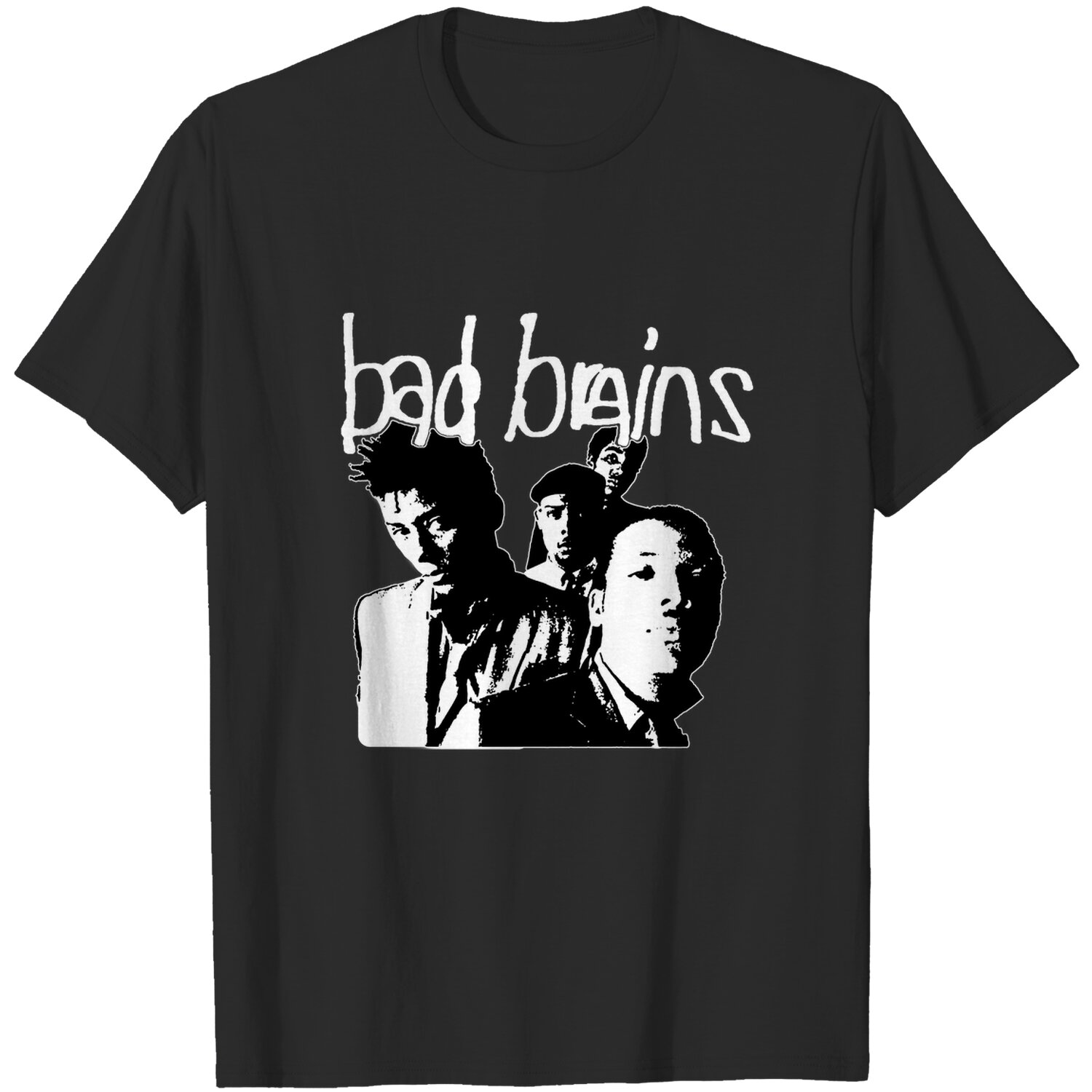 Bad Brains- I Against I on a white shirt