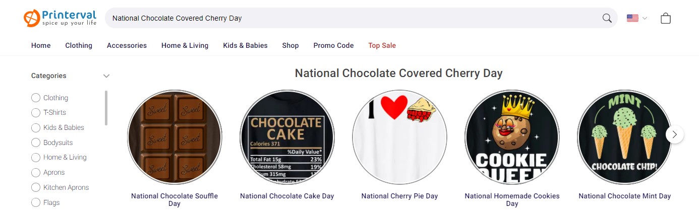 Chocolate collections on Printerval.com