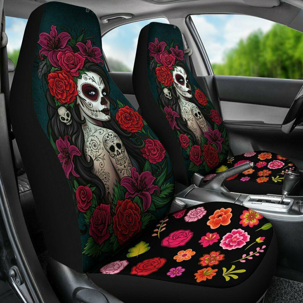 26 Pcs Galaxy Car Accessories Set Car Interior Covers Set Purple Starry Car  Seat Cover Steering Wheel Cover Armrest Pad Headrest Seat Belt Cover