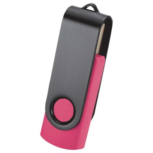 Rotate Black Clip Flash Drive 2GB-8