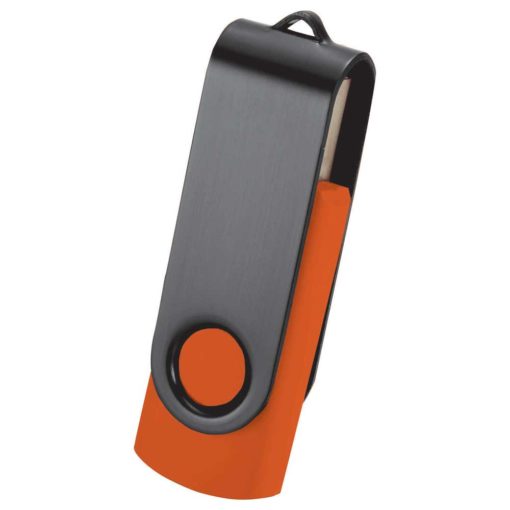 Rotate Black Clip Flash Drive 2GB-16