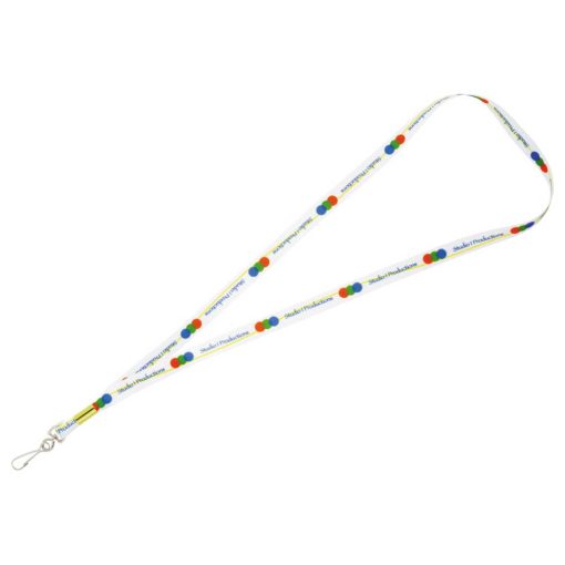 Full Color 1/2" Premium Lanyard w/ Hook-1