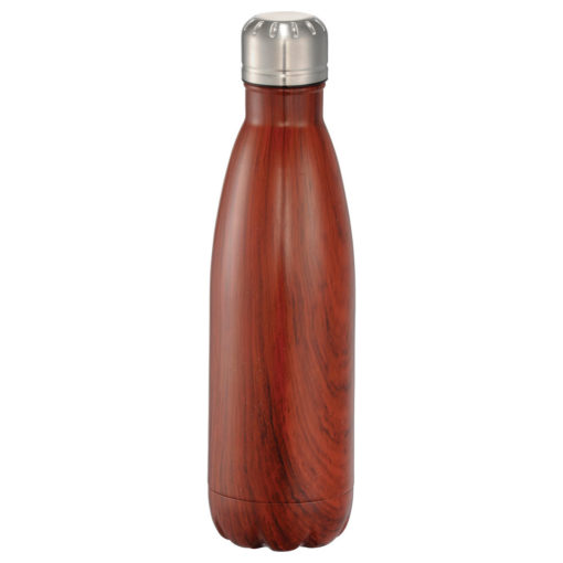 Native Wooden Copper Vacuum Insulated Bottle 17oz