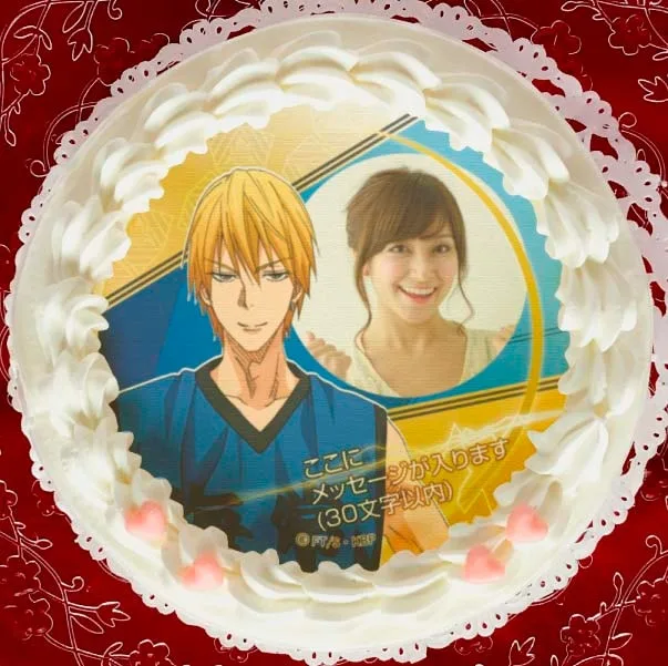 【写真メッセージ入り】プリケーキ（第９弾 黄瀬 涼太 A)[黒子のバスケ]