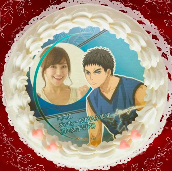 【写真メッセージ入り】プリケーキ（第11弾 笠松幸男 A）【特典缶バッジ付き】[黒子のバスケ]