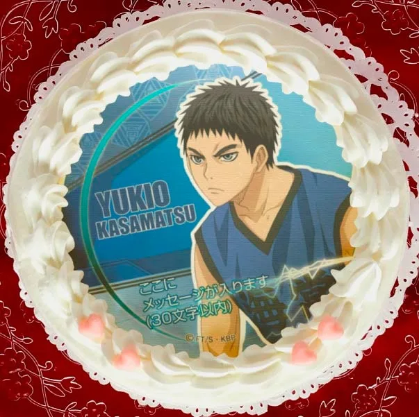 【メッセージ入り】プリケーキ（第11弾 笠松幸男 A）【特典缶バッジ付き】[黒子のバスケ]