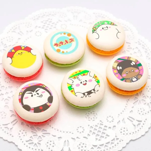 プリマカロン6個セット【特典缶バッジ付き】[サンサンキッズTV]