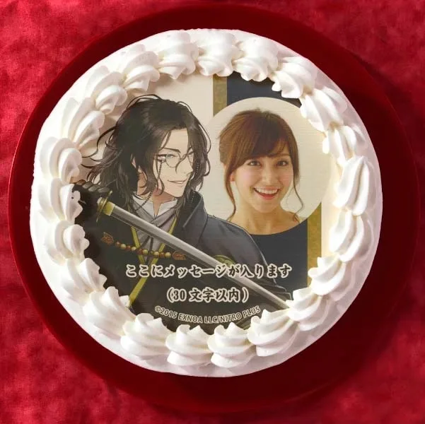 【写真メッセージ入り】南海太郎朝尊(プリケーキ)[刀剣乱舞ONLINE]
