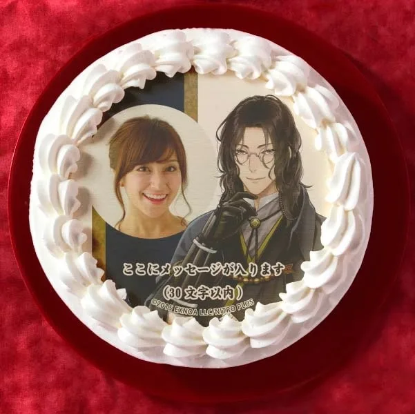 【写真メッセージ入り】南海太郎朝尊(通常柄プリケーキ)[刀剣乱舞ONLINE]