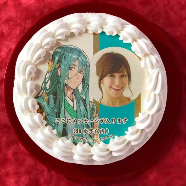【写真メッセージ入り】千代金丸(通常柄プリケーキ)[刀剣乱舞ONLINE]