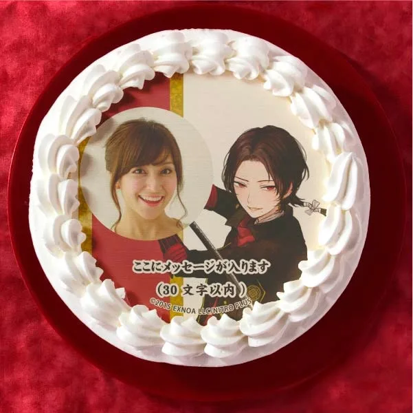 【写真メッセージ入り】加州清光(プリケーキ)[刀剣乱舞ONLINE]