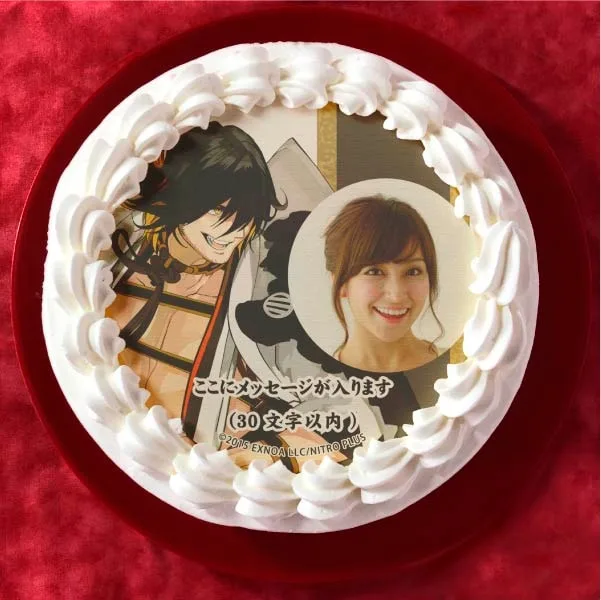 【写真メッセージ入り】長曽祢虎徹(プリケーキ)[刀剣乱舞ONLINE]