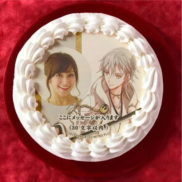 【写真メッセージ入り】鶴丸国永(プリケーキ)[刀剣乱舞ONLINE]