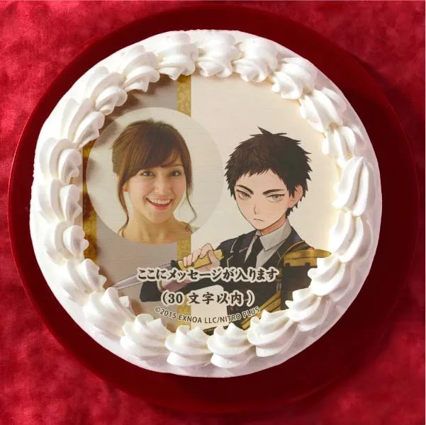 【写真メッセージ入り】厚藤四郎(プリケーキ)[刀剣乱舞ONLINE]