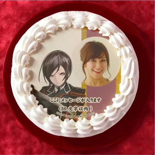【写真メッセージ入り】薬研藤四郎(プリケーキ)[刀剣乱舞ONLINE]