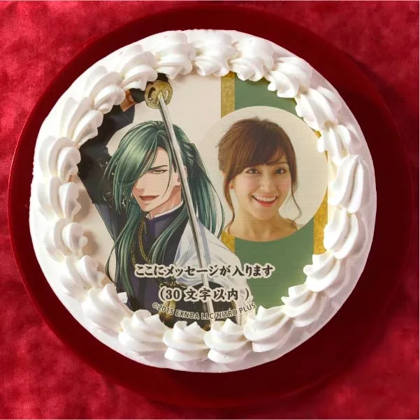 【写真メッセージ入り】にっかり青江(プリケーキ)[刀剣乱舞ONLINE]