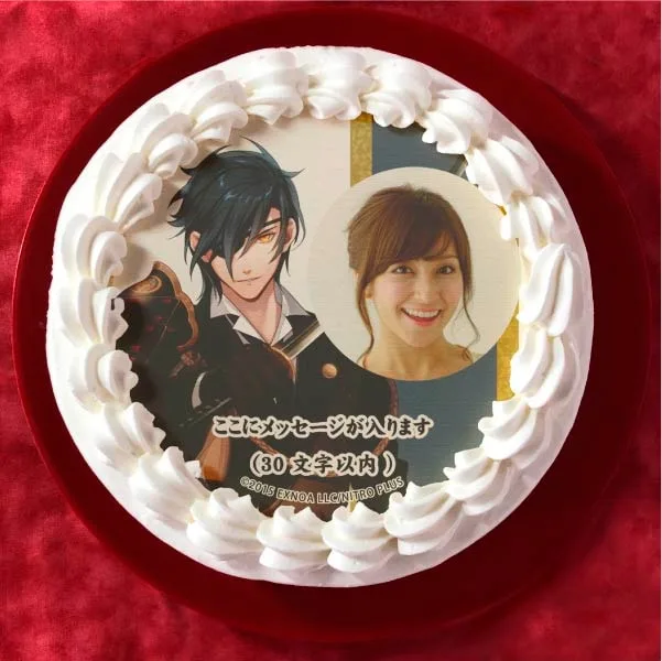 【写真メッセージ入り】燭台切光忠(プリケーキ)[刀剣乱舞ONLINE]