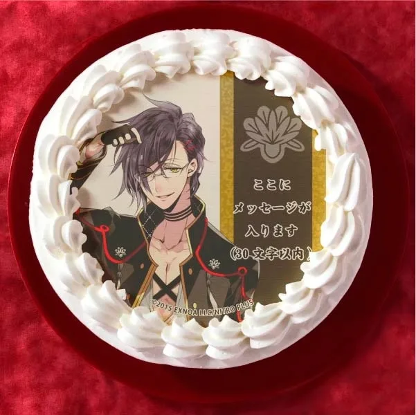 【メッセージ入り】明石国行(通常柄プリケーキ)[刀剣乱舞ONLINE]