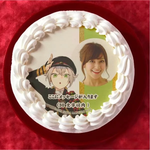 【写真メッセージ入り】蛍丸(通常柄プリケーキ)[刀剣乱舞ONLINE]