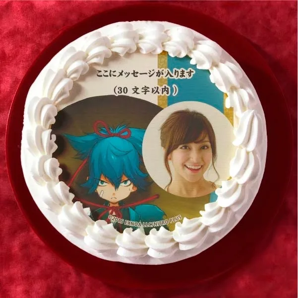 【写真メッセージ入り】小夜左文字(通常柄プリケーキ)[刀剣乱舞ONLINE]
