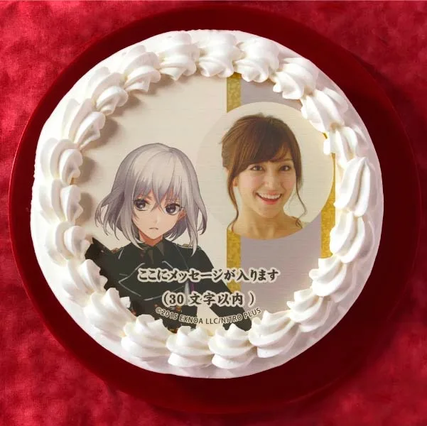 【写真メッセージ入り】骨喰藤四郎(通常柄プリケーキ)[刀剣乱舞ONLINE]
