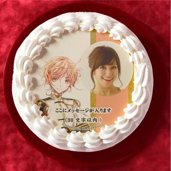 【写真メッセージ入り】物吉貞宗(通常柄プリケーキ)[刀剣乱舞ONLINE]