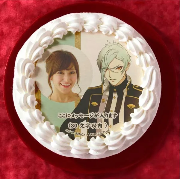 【写真メッセージ入り】膝丸(通常柄プリケーキ)[刀剣乱舞ONLINE]