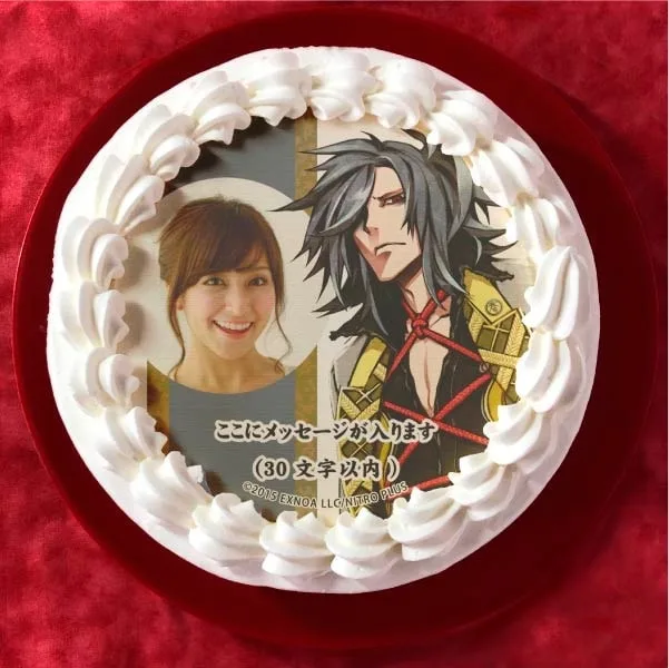 【写真メッセージ入り】大典太光世(通常柄プリケーキ)[刀剣乱舞ONLINE]