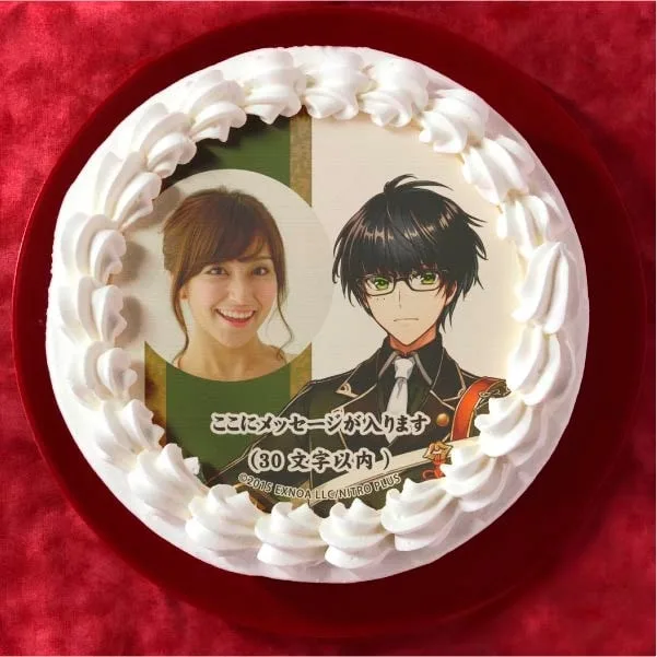 【写真メッセージ入り】篭手切江(通常柄プリケーキ)[刀剣乱舞ONLINE]