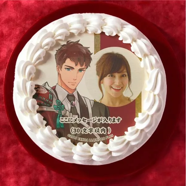 【写真メッセージ入り】小豆長光(通常柄プリケーキ)[刀剣乱舞ONLINE]
