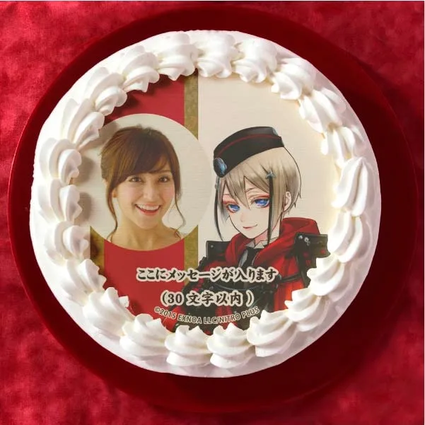 【写真メッセージ入り】日向正宗(通常柄プリケーキ)[刀剣乱舞ONLINE]